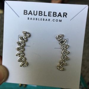 BRAND NEW Bauble Bar Ear Crawlers Earrings